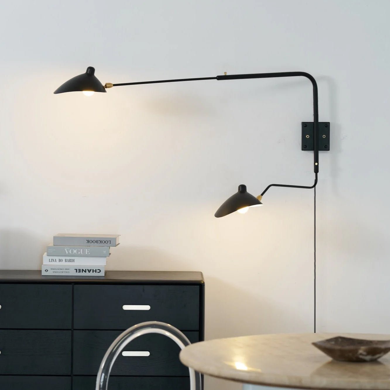 Adjustable Arm Wall Light Lighting Lobby