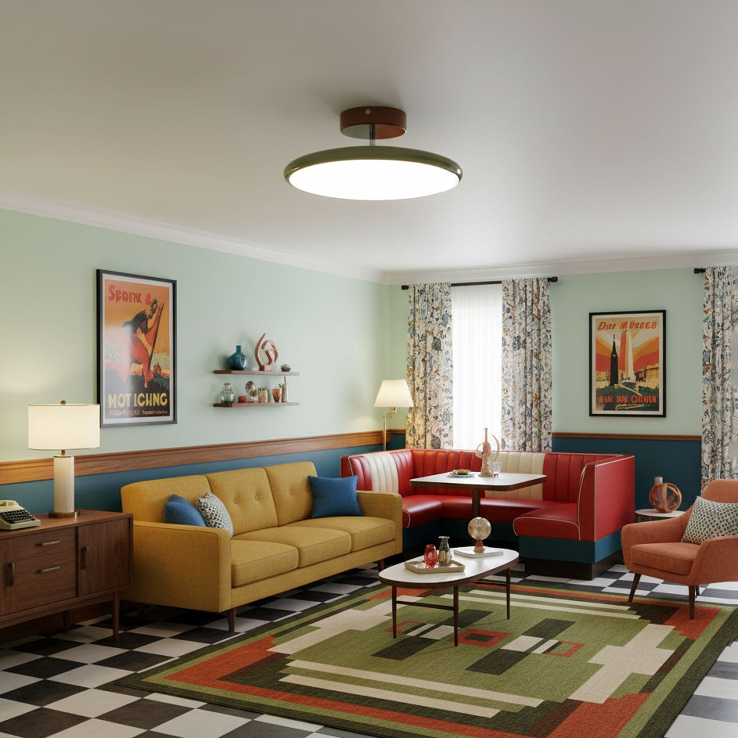 Adjustable Drift Ceiling Fixture Lighting Lobby