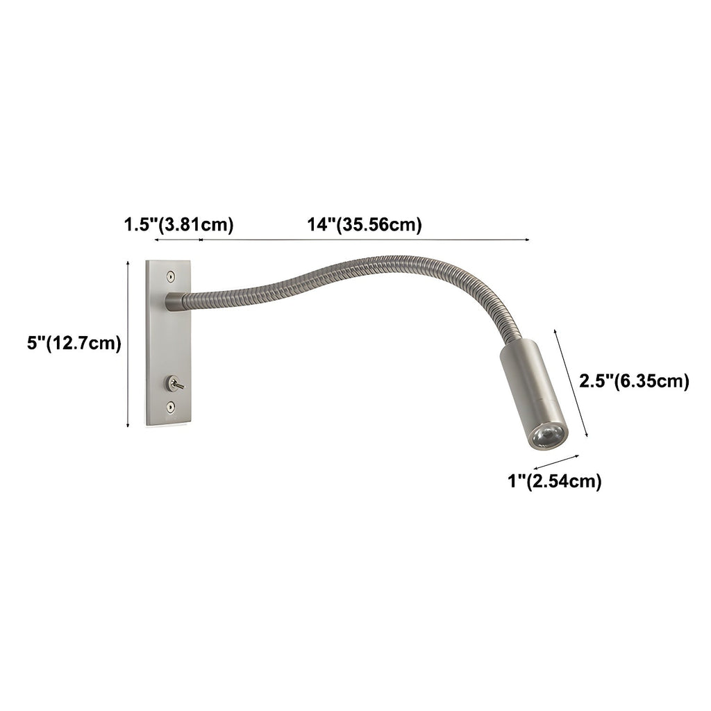 Adjustable Gooseneck Wall Light Lighting Lobby