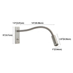 Adjustable Gooseneck Wall Light Lighting Lobby