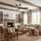 Aero Zephyr Ceiling Fan Lighting Lobby