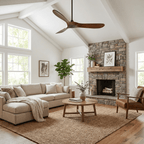 Aero Zephyr Ceiling Fan Lighting Lobby