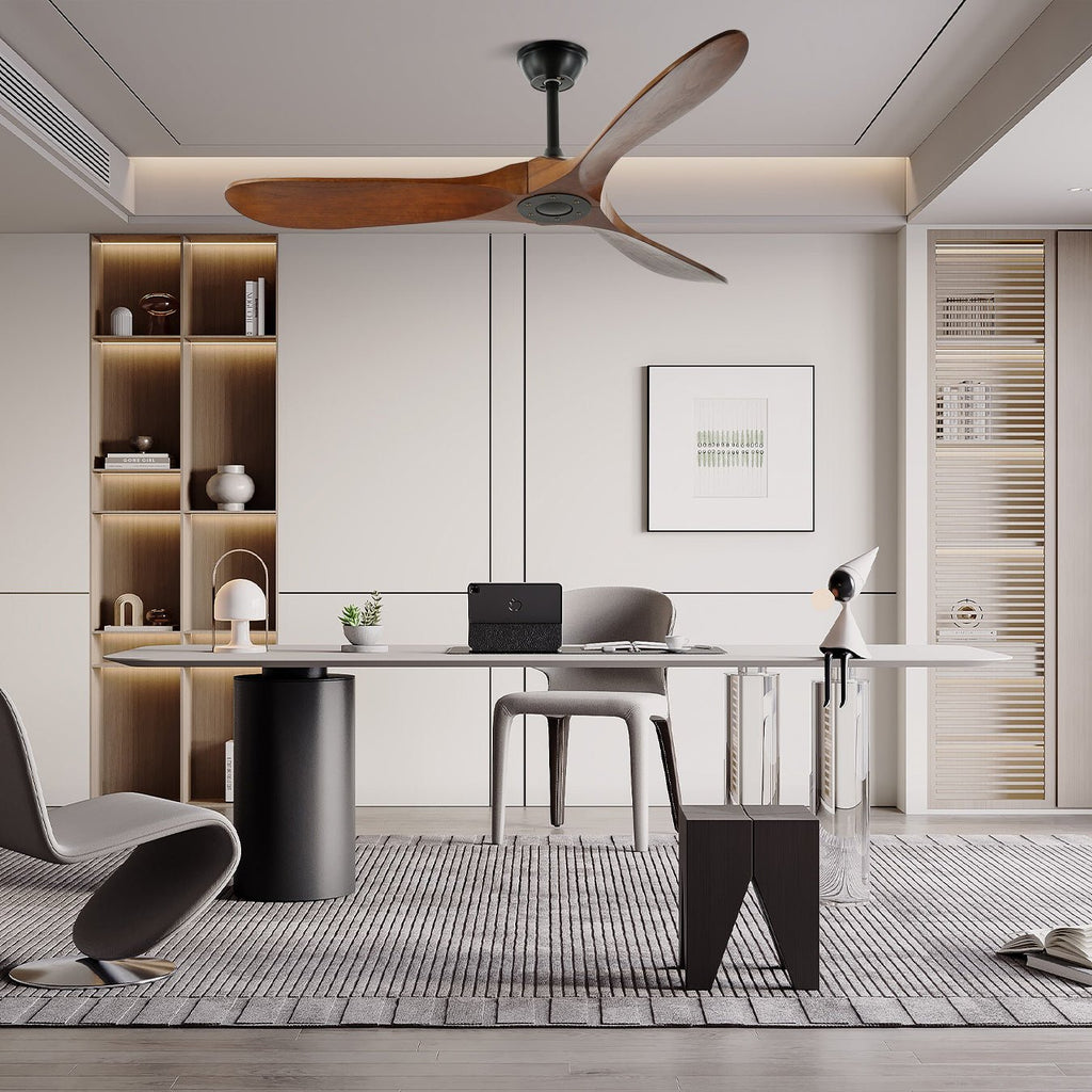 Aero Zephyr Ceiling Fan Lighting Lobby