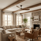Aero Zephyr Ceiling Fan Lighting Lobby