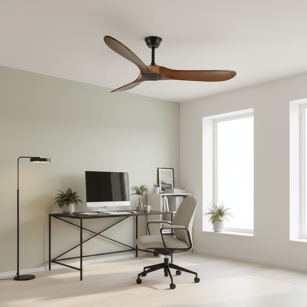 Aero Zephyr Ceiling Fan Lighting Lobby