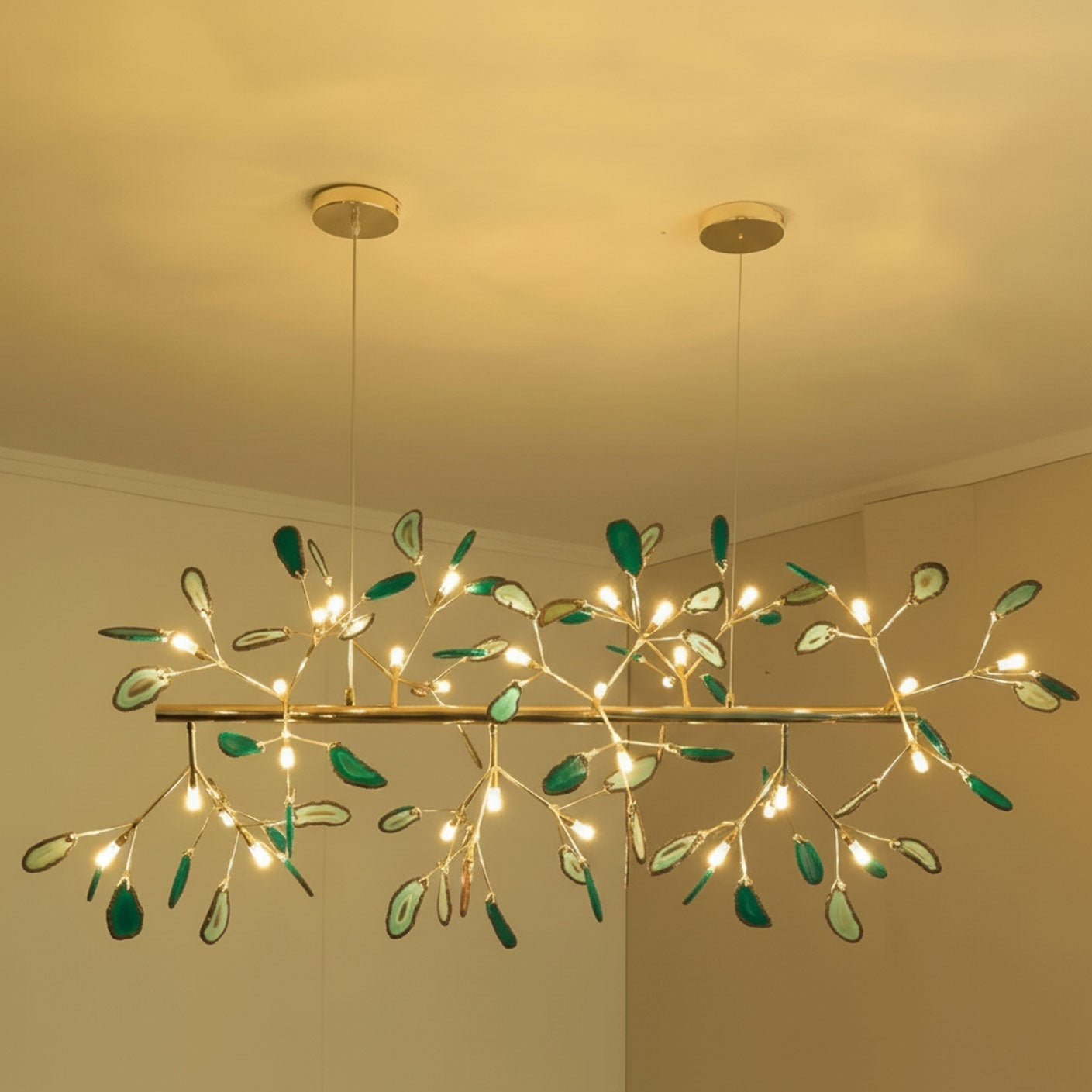 Agate Shard Ceiling Light Lighting Lobby