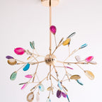 Agate Shard Ceiling Light Lighting Lobby