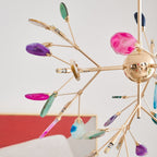 Agate Shard Ceiling Light Lighting Lobby