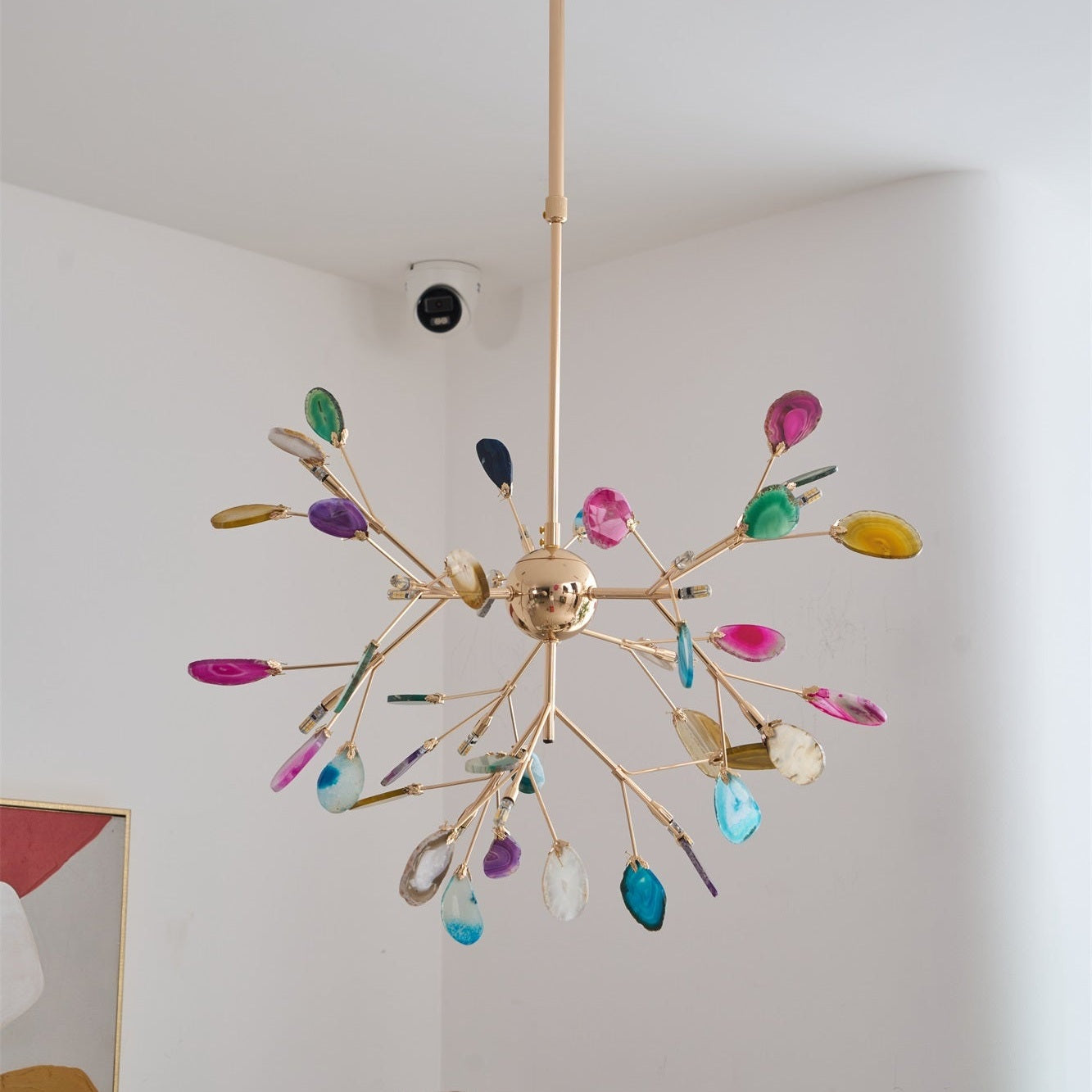 Agate Shard Ceiling Light Lighting Lobby
