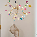 Agate Shard Ceiling Light Lighting Lobby