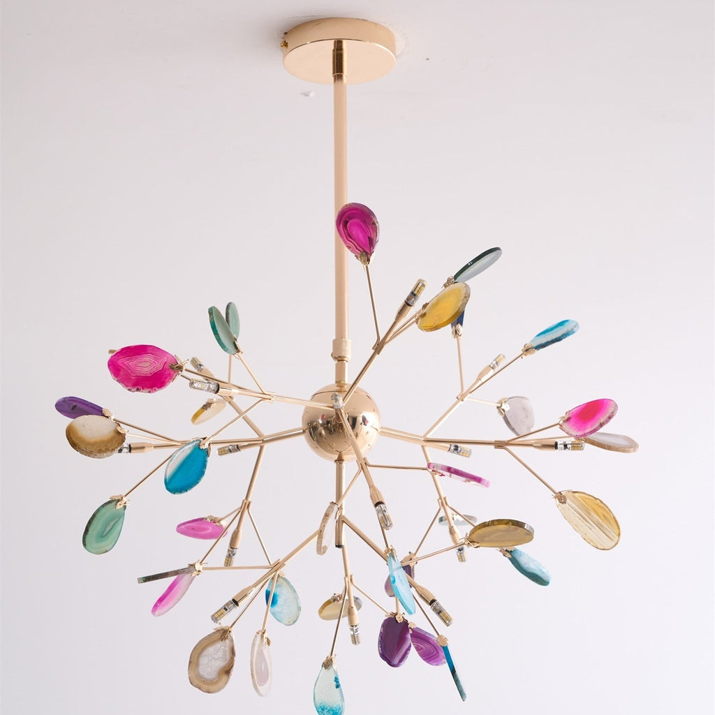 Agate Shard Ceiling Light Lighting Lobby