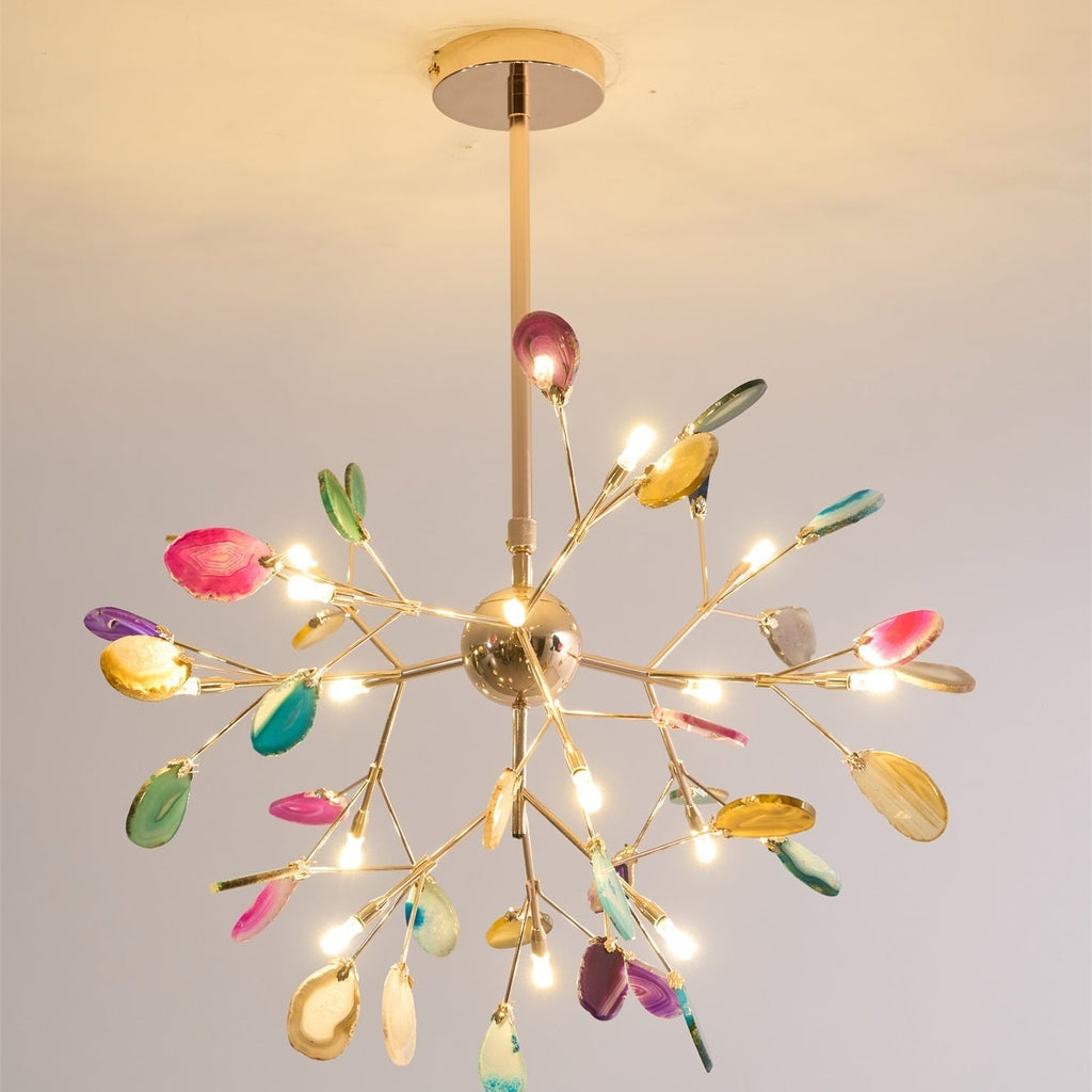 Agate Shard Ceiling Light Lighting Lobby
