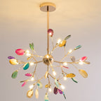 Agate Shard Ceiling Light Lighting Lobby
