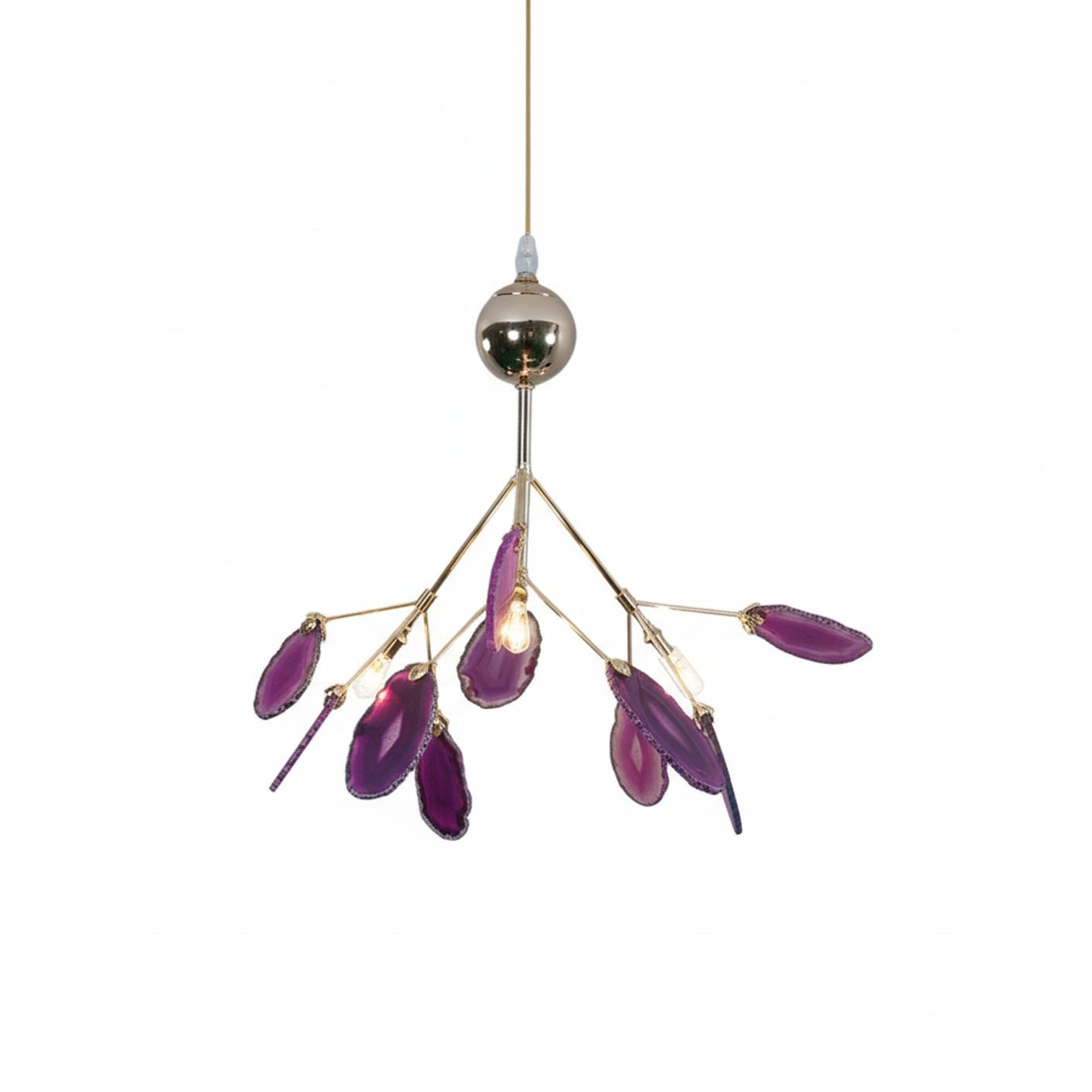 Agate Shard Ceiling Light Lighting Lobby