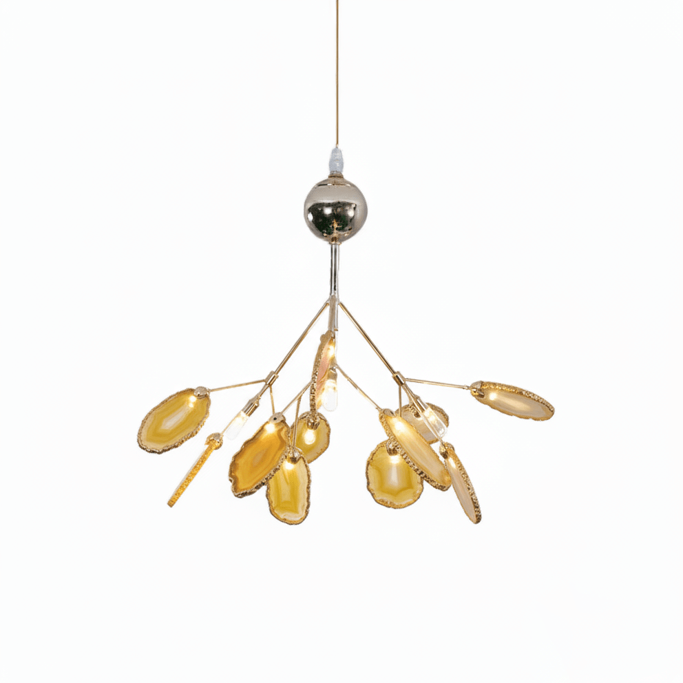 Agate Shard Ceiling Light Lighting Lobby