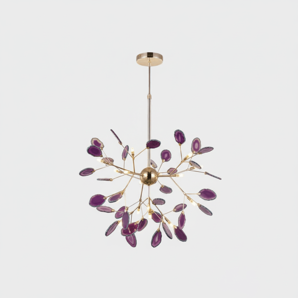 Agate Shard Ceiling Light Lighting Lobby