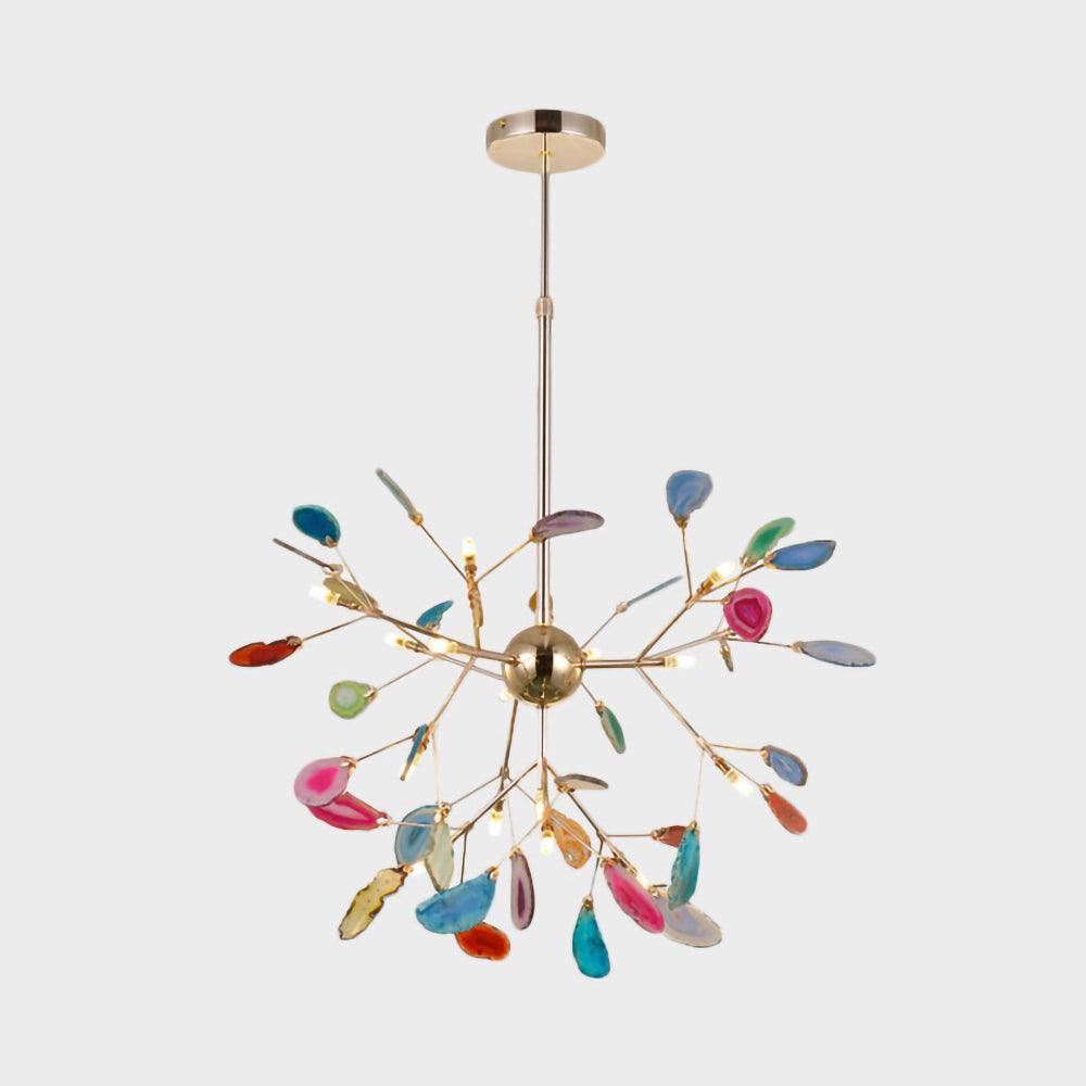 Agate Shard Ceiling Light Lighting Lobby
