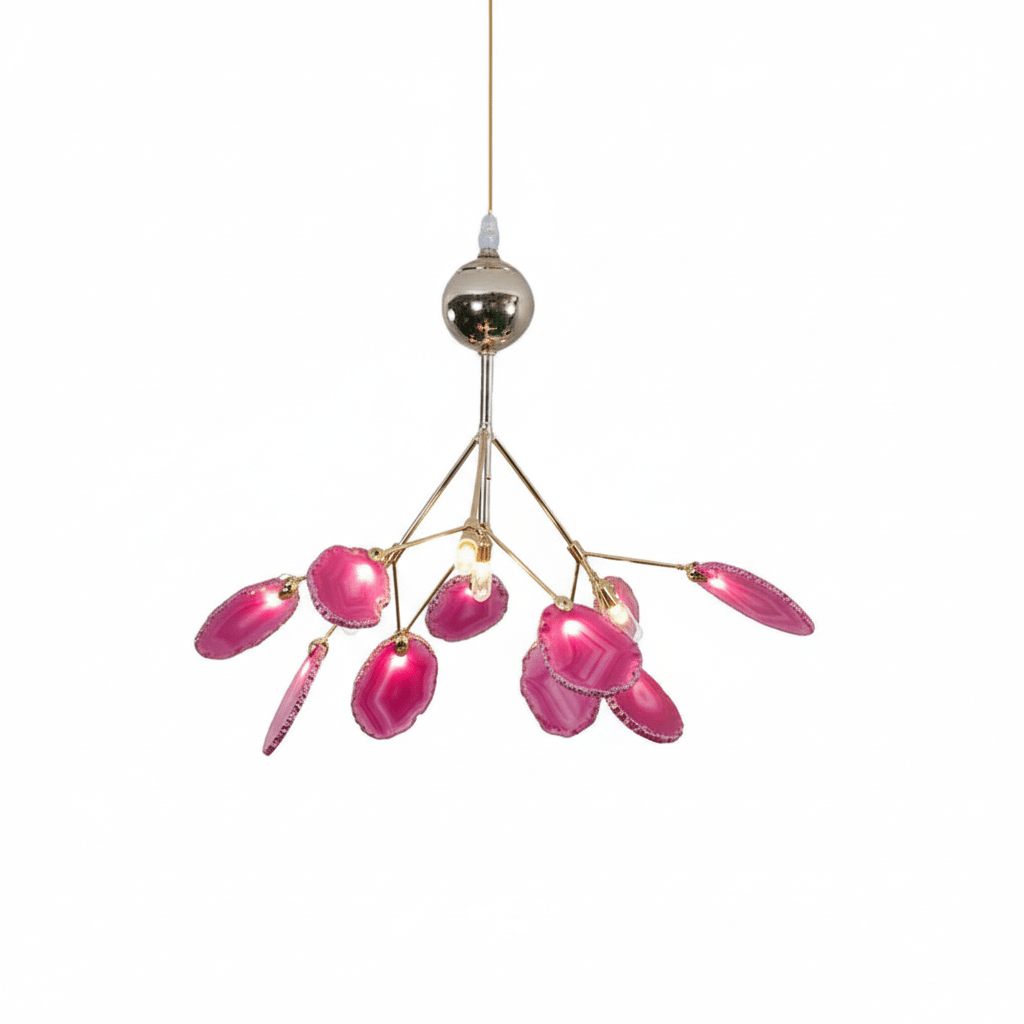 Agate Shard Ceiling Light Lighting Lobby