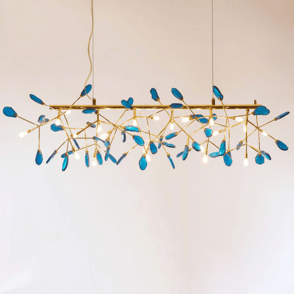Agate Shard Ceiling Light Lighting Lobby