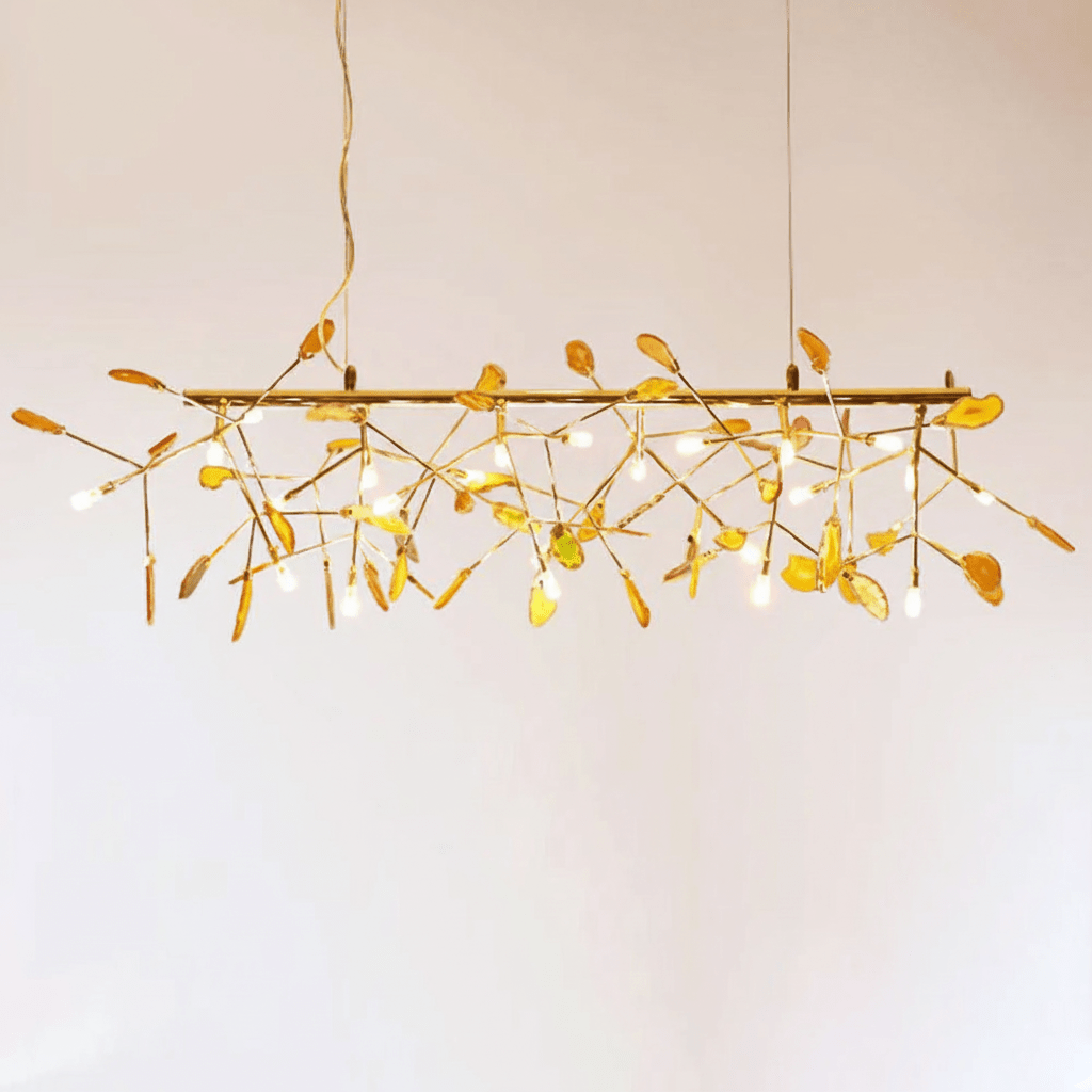 Agate Shard Ceiling Light Lighting Lobby