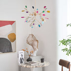 Agate Shard Ceiling Light Lighting Lobby