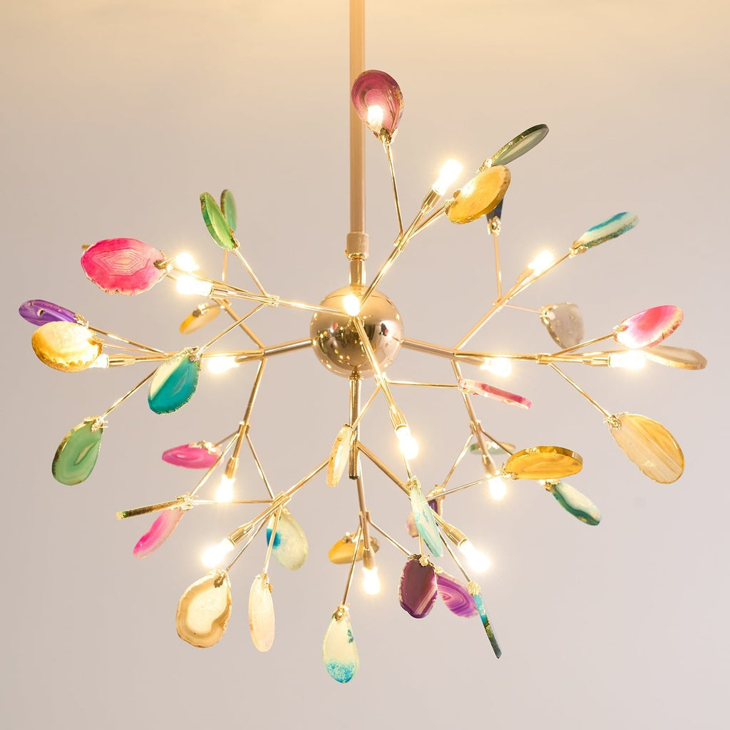 Agate Shard Ceiling Light Lighting Lobby