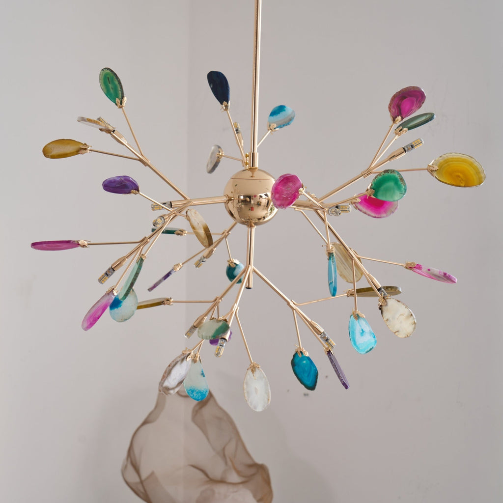 Agate Shard Ceiling Light Lighting Lobby