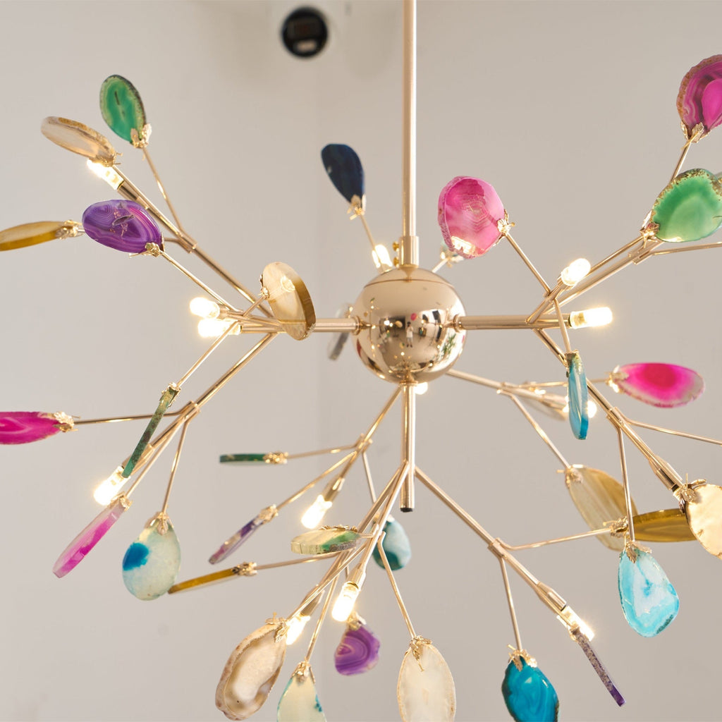 Agate Shard Ceiling Light Lighting Lobby