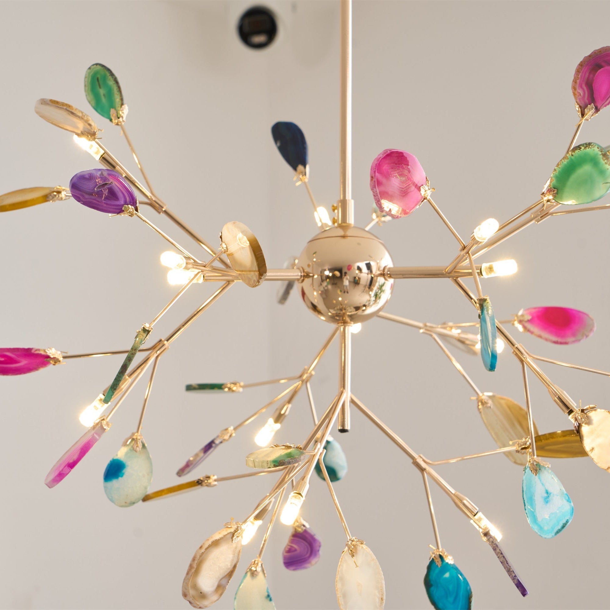 Agate Shard Ceiling Light Lighting Lobby