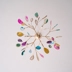Agate Shard Ceiling Light Lighting Lobby