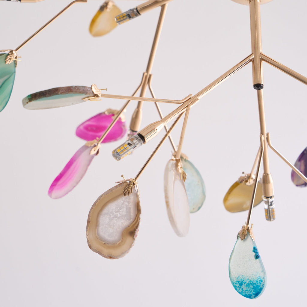 Agate Shard Ceiling Light Lighting Lobby