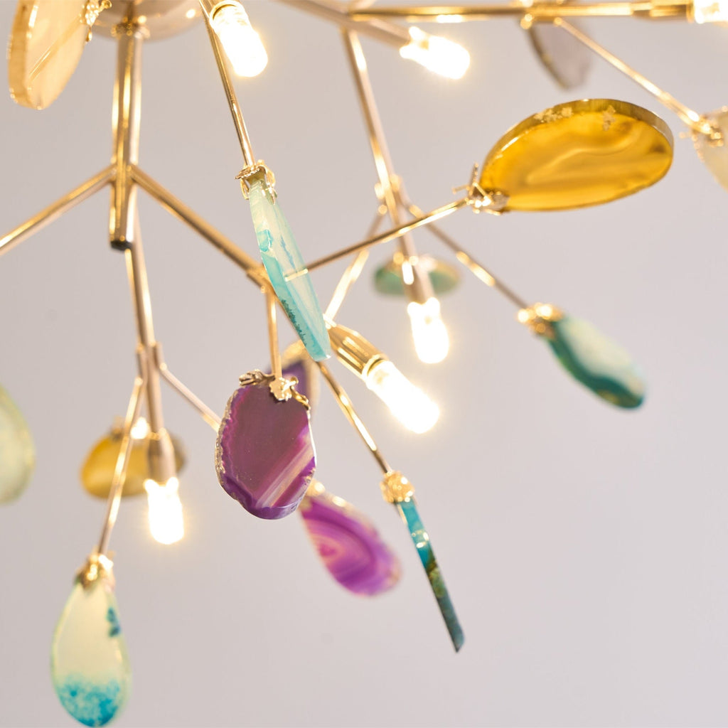 Agate Shard Ceiling Light Lighting Lobby