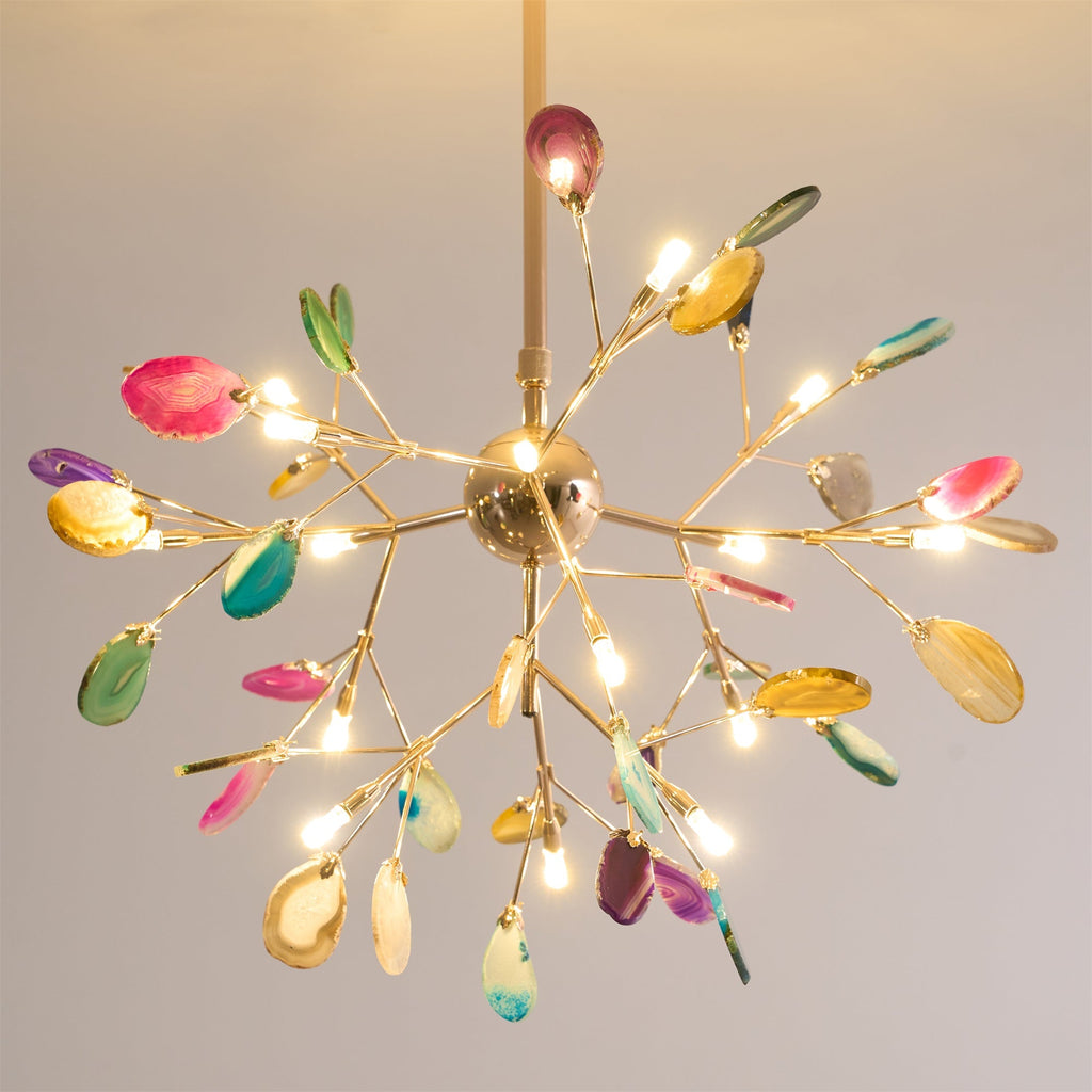 Agate Shard Ceiling Light Lighting Lobby