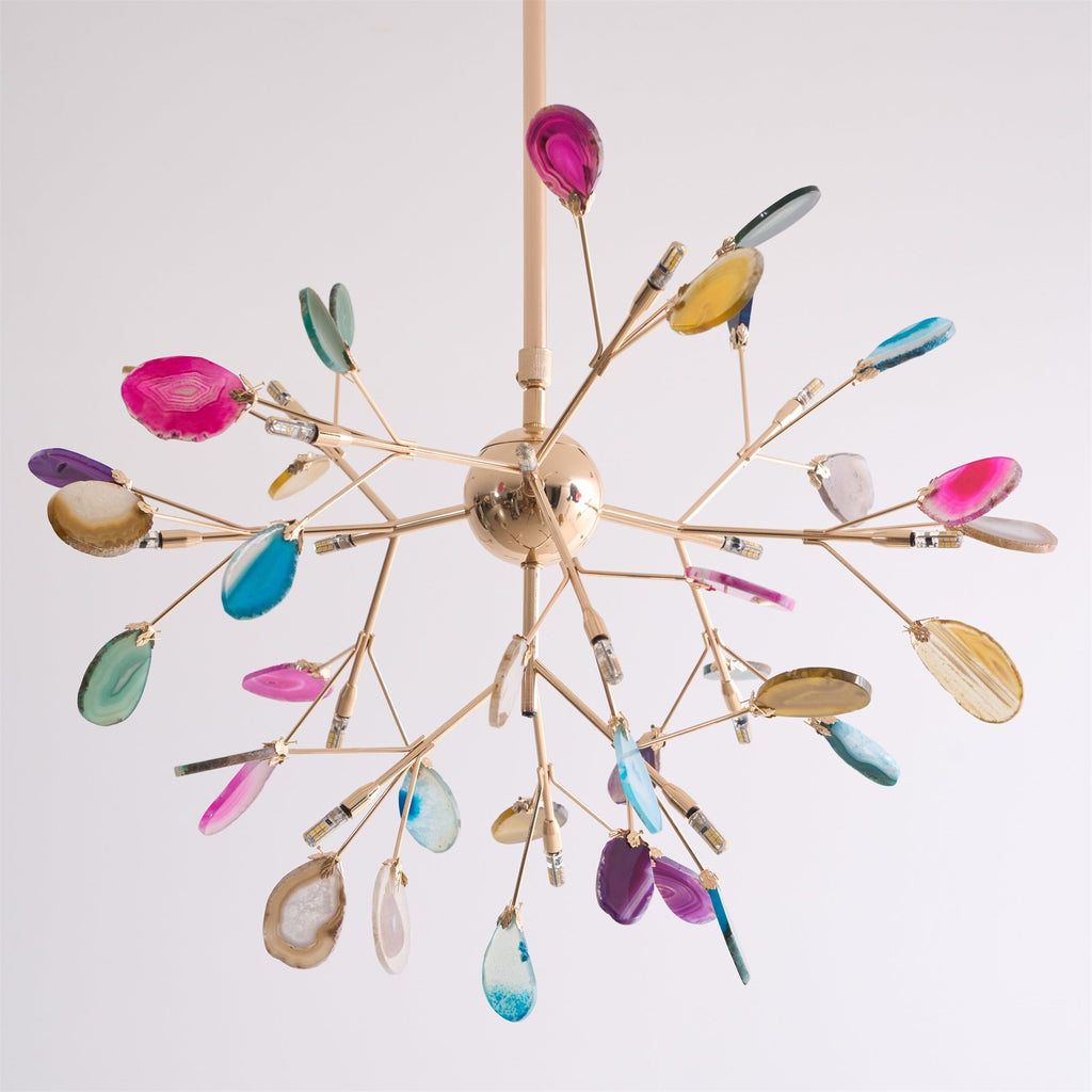 Agate Shard Ceiling Light Lighting Lobby