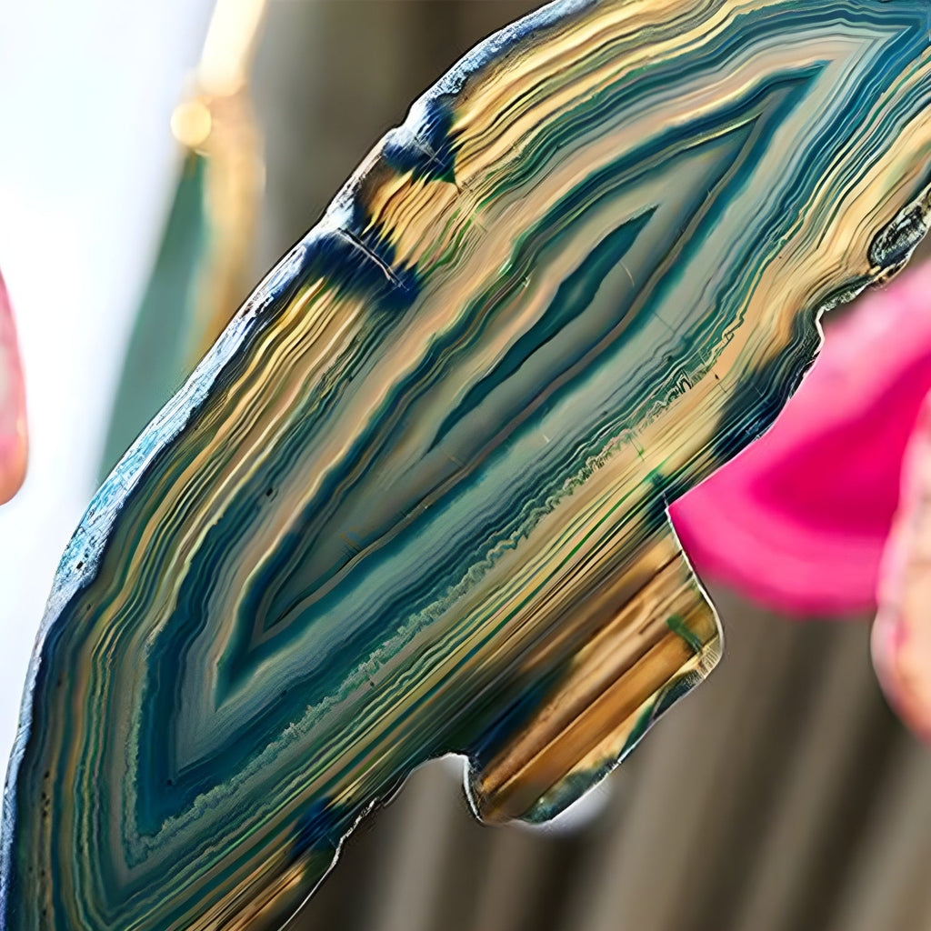 Agate Shard Ceiling Light Lighting Lobby