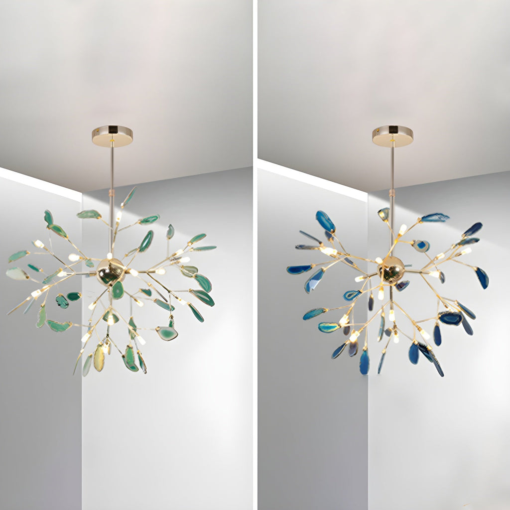 Agate Shard Ceiling Light Lighting Lobby
