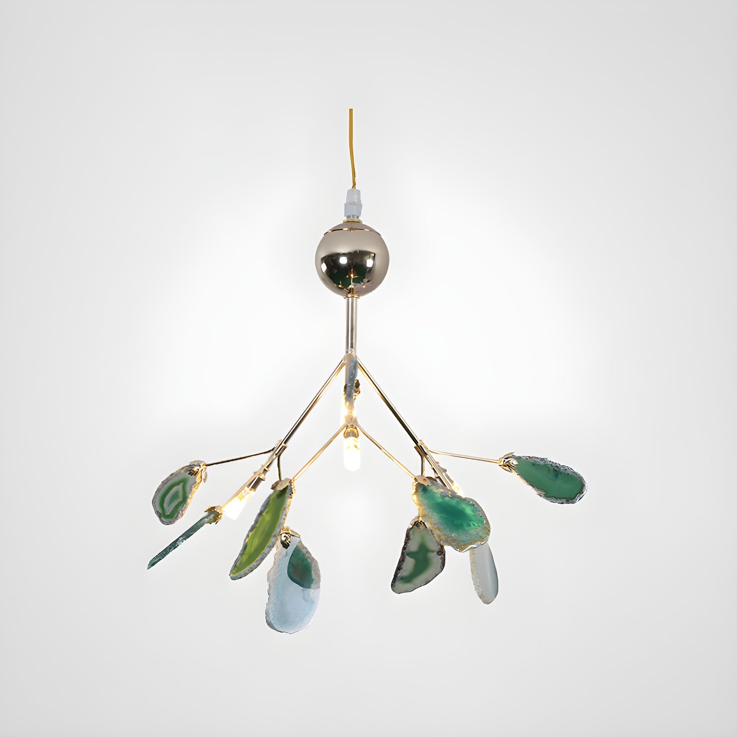 Agate Shard Ceiling Light Lighting Lobby