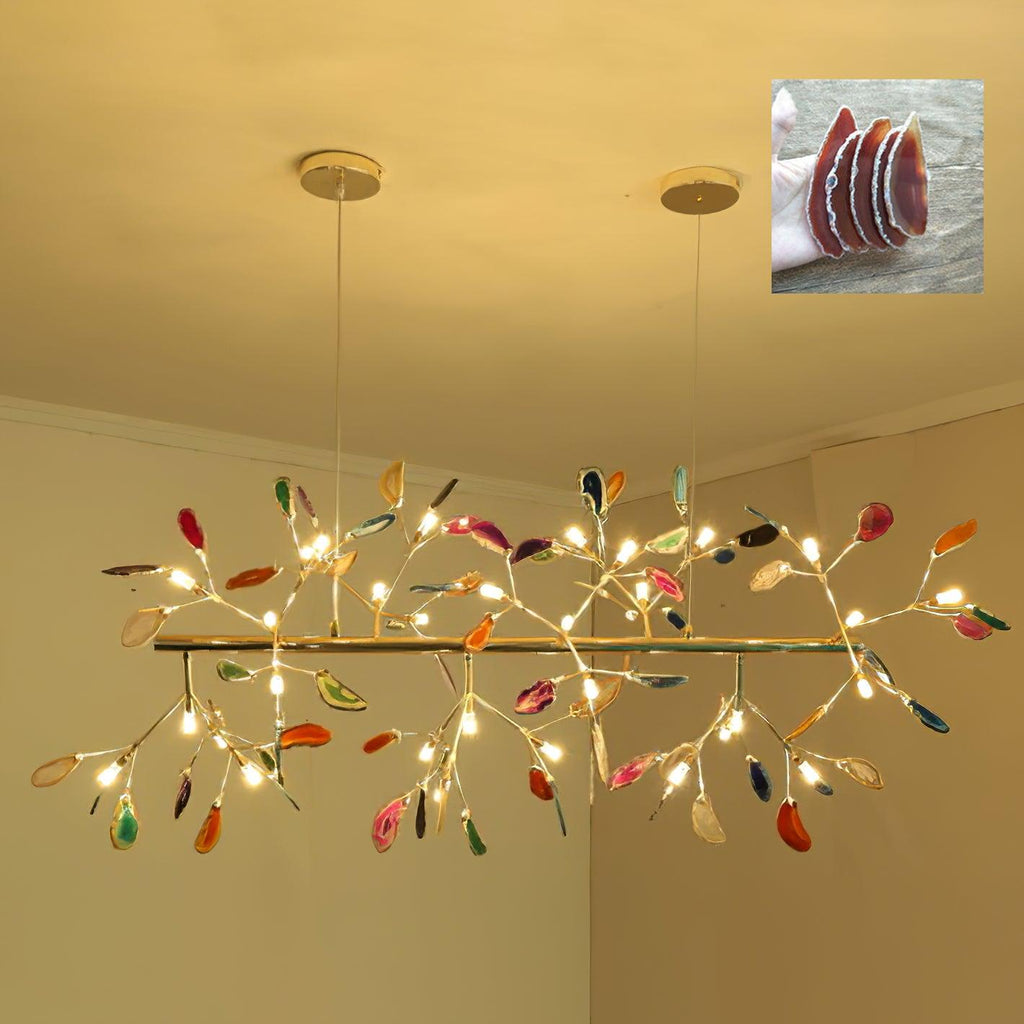 Agate Shard Ceiling Light Lighting Lobby