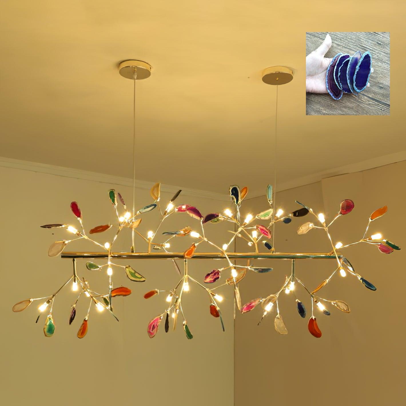 Agate Shard Ceiling Light Lighting Lobby