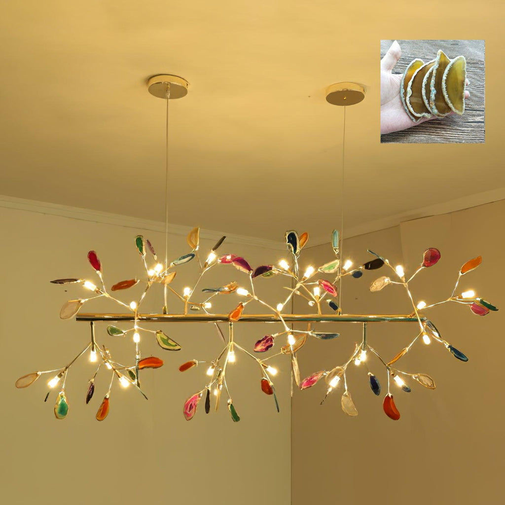 Agate Shard Ceiling Light Lighting Lobby