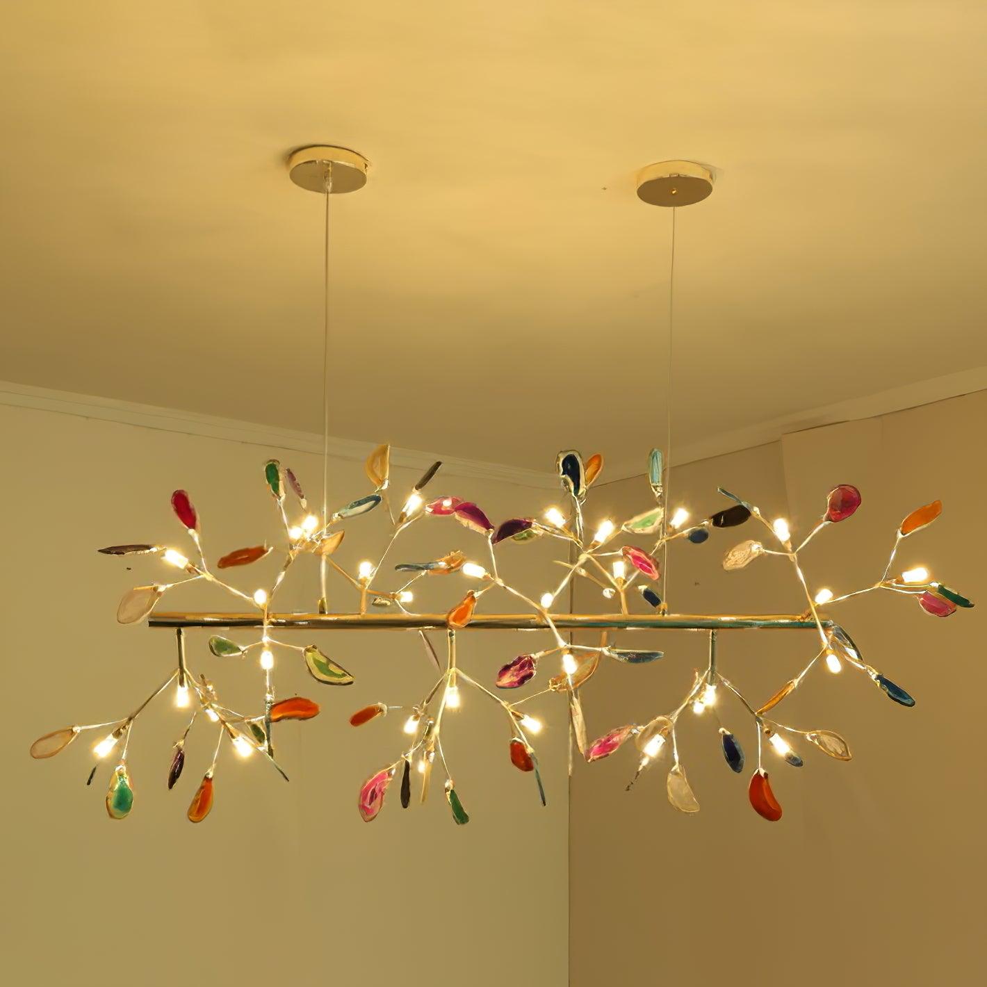 Agate Shard Ceiling Light Lighting Lobby