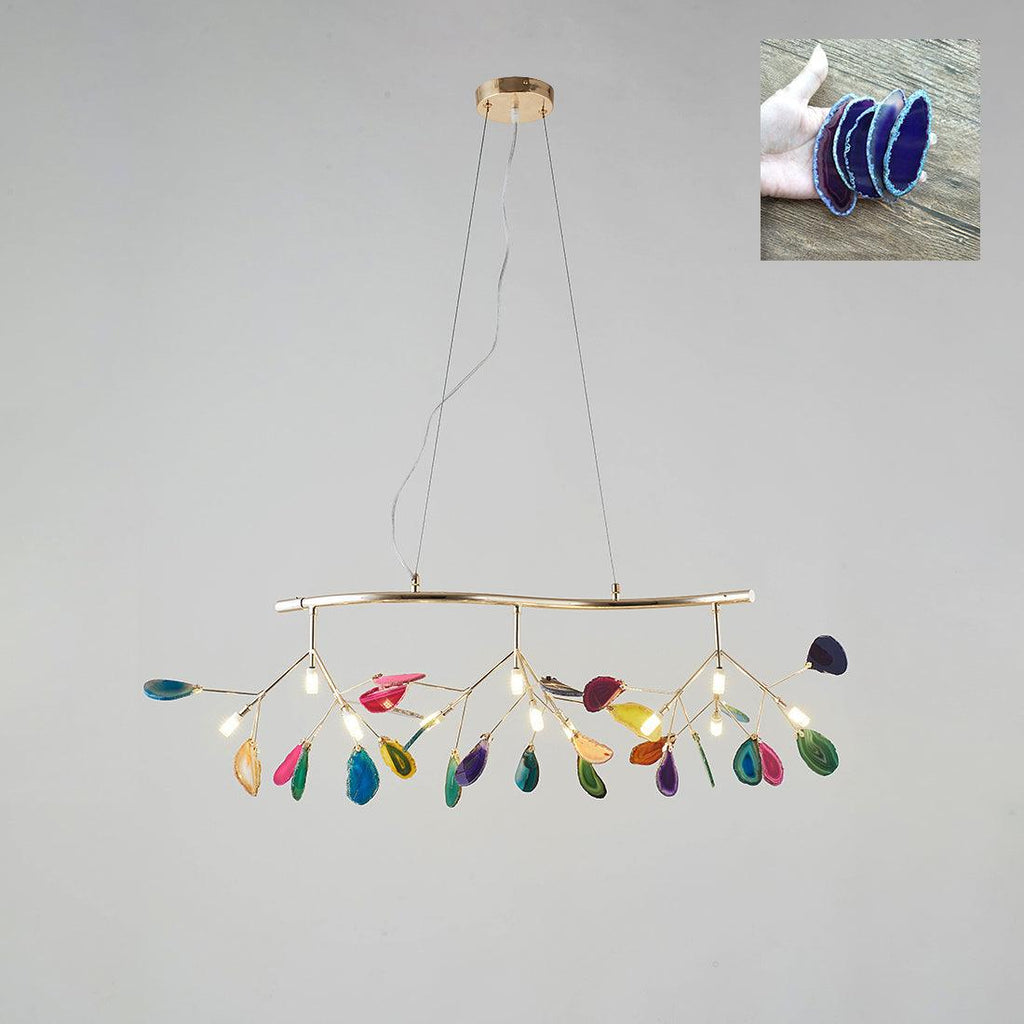 Agate Shard Ceiling Light Lighting Lobby