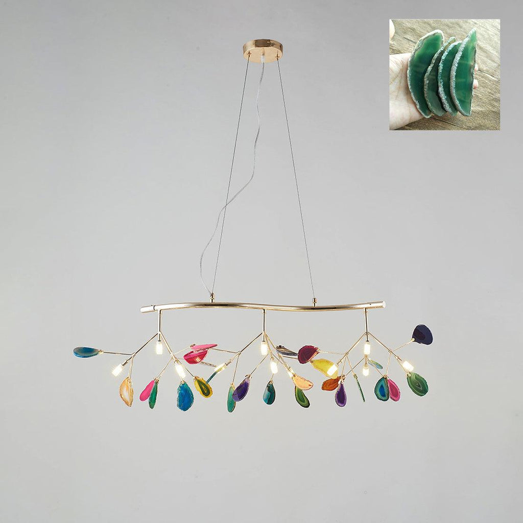 Agate Shard Ceiling Light Lighting Lobby
