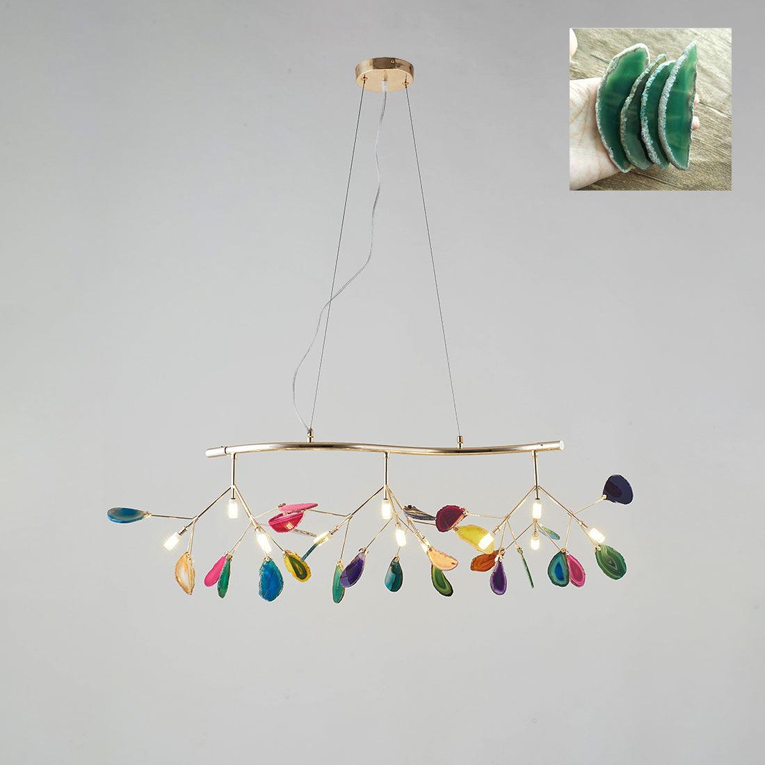 Agate Shard Ceiling Light Lighting Lobby