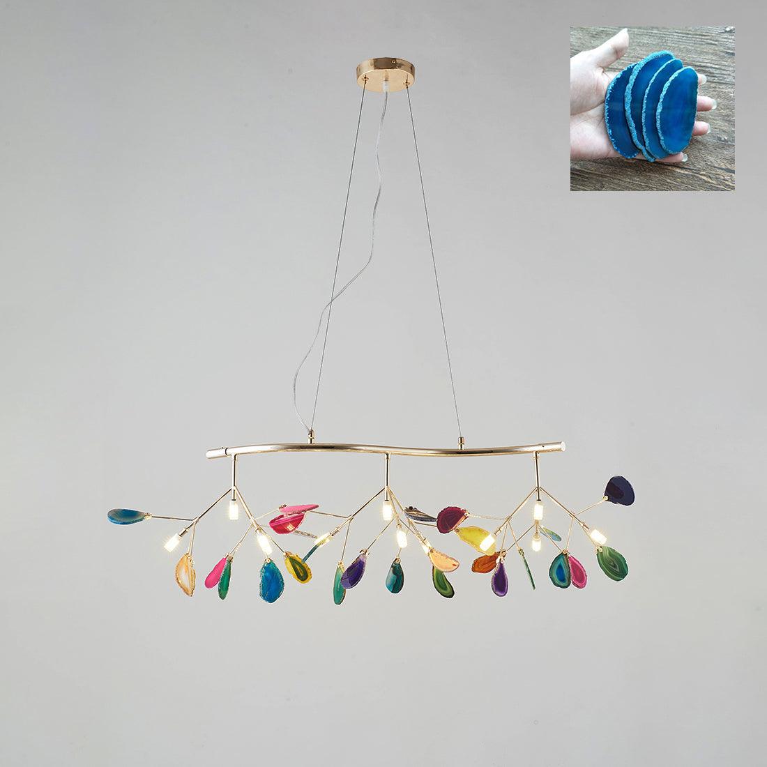 Agate Shard Ceiling Light Lighting Lobby