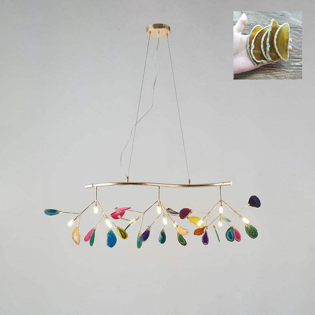 Agate Shard Ceiling Light Lighting Lobby