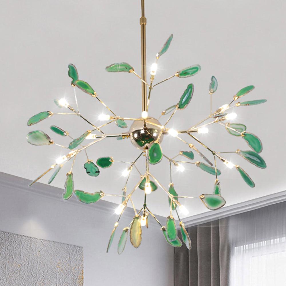 Agate Shard Ceiling Light Lighting Lobby