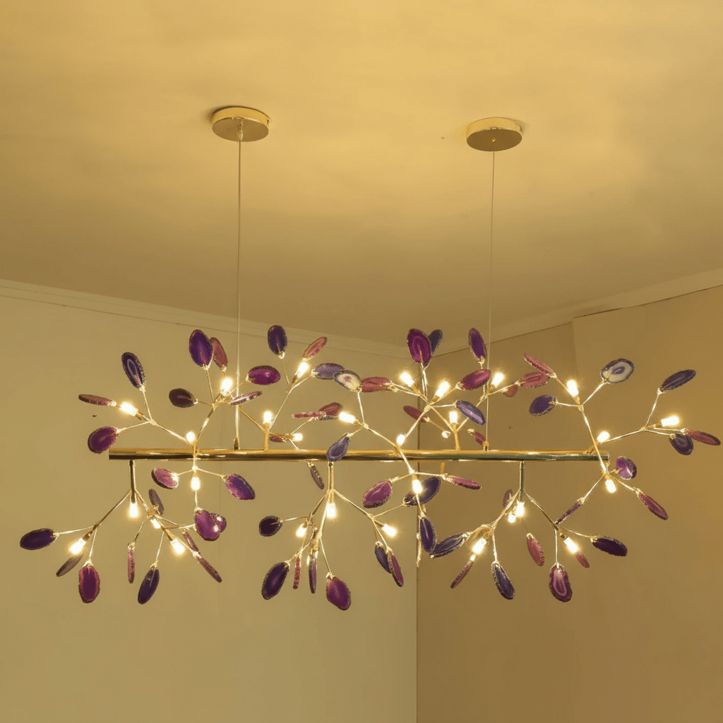 Agate Shard Ceiling Light Lighting Lobby