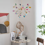 Agate Shard Ceiling Light Lighting Lobby