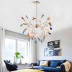 Agate Shard Ceiling Light Lighting Lobby
